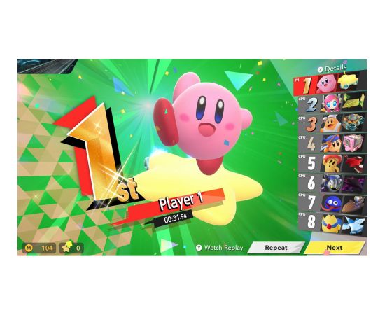 Nintendo Kirby Air Riders game Игровые приставки