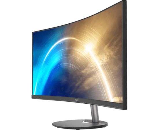 MSI PRO MP341CQDE, LED monitor - 34 - black, WQHD, VA, curved, speakers, 100Hz panel Monitori
