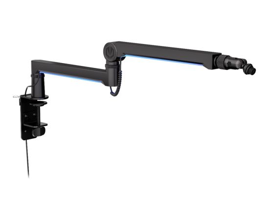 ENDORFY Microphone Mount Broadcast Low Profile RGB Boom Arm Black, for microphones up to 2kg, LED backlighting Jaunumi - Audio-Video