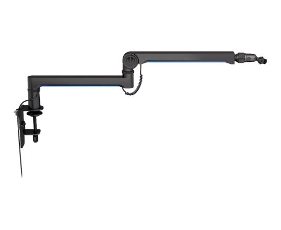 ENDORFY Microphone Mount Broadcast Low Profile RGB Boom Arm Black, for microphones up to 2kg, LED backlighting Jaunumi - Audio-Video