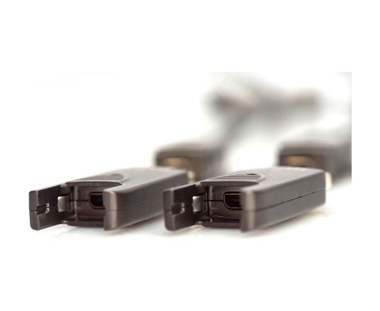 Digitus HDMI / Micro HDMI AOC Hybrid Fiber Optic Cable, UHD 4K Black, 20 Meters, Detachable Connectors Dažādi vadi