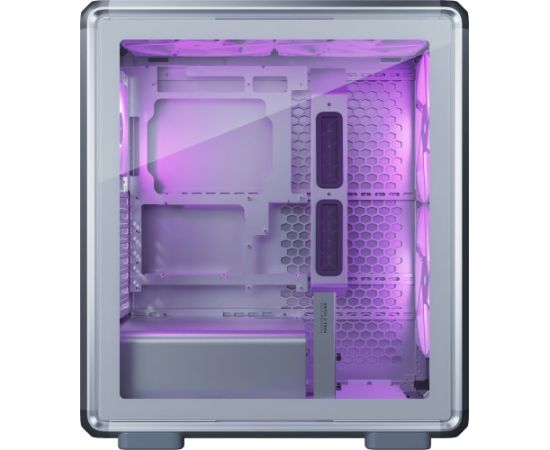 Cooler Master Masterframe 500 Mesh ARGB, Tower Case Silver, Tempered Glass Datoru korpusi