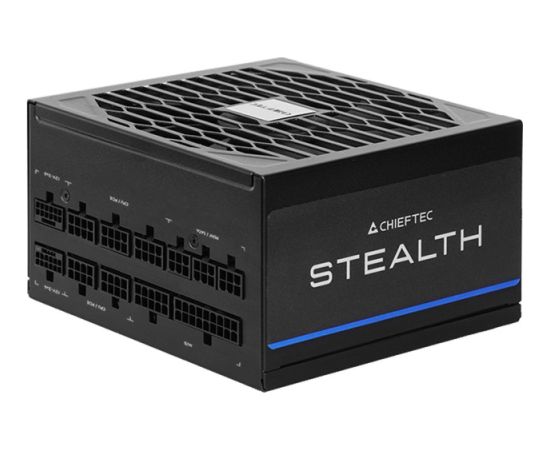 Chieftec Stealth 1200W, PC power supply black, 2x 12-pin high power GPU, 3x PCIe, cable management, 1200 watts Datoru barošanas bloki