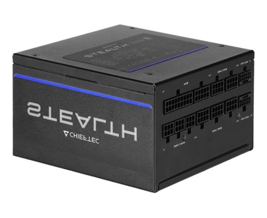 Chieftec Stealth 1200W, PC power supply black, 2x 12-pin high power GPU, 3x PCIe, cable management, 1200 watts Datoru barošanas bloki