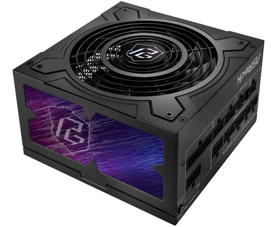 ASRock Phantom Gaming PG-850G, PC power supply black, 1x 12-pin high power GPU, 4x PCIe, cable management, 850 watts Datoru barošanas bloki