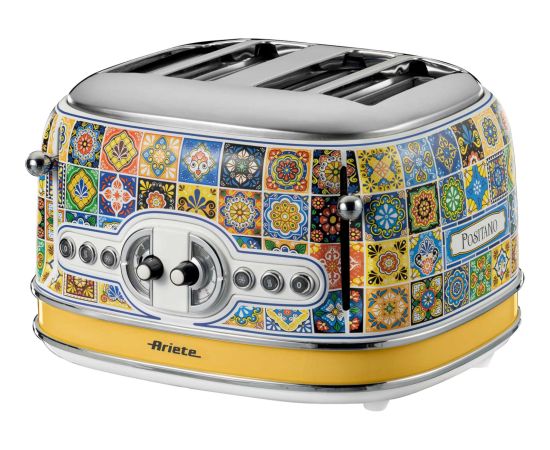 Ariete 4-slice toaster Positano multicoloured, 1630 watts, for 4 slices of toast Tosteri