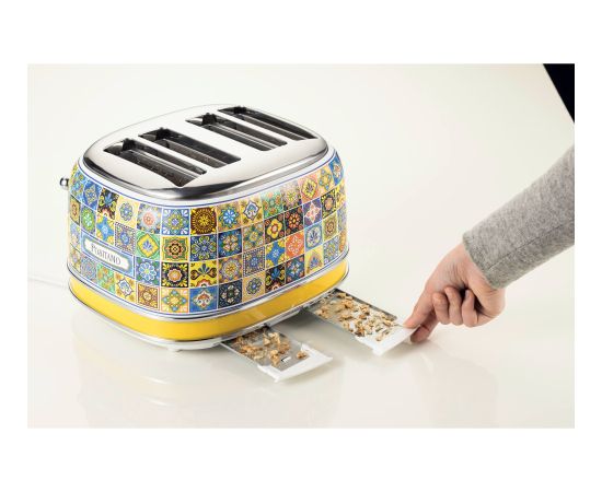 Ariete 4-slice toaster Positano multicoloured, 1630 watts, for 4 slices of toast Tosteri