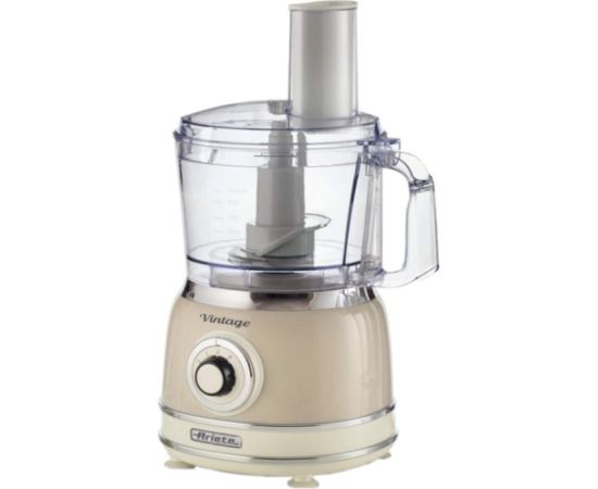 Ariete Vintage Beige Multifunctional Food Processor, beige, 1000 watts, 1.2 liters Virtuves kombaini