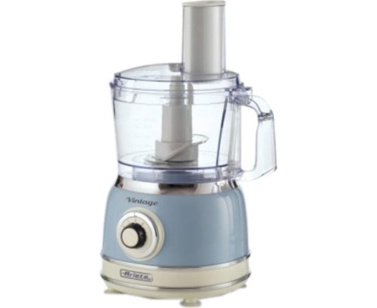 Ariete Vintage Blue Multifunctional Food Processor, light blue/cream, 1000 watts, 1.2 liters Virtuves kombaini