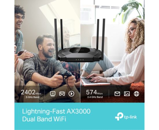TP-Link TL-WA3001 dual-band Wi-Fi 6, access point black Access Points