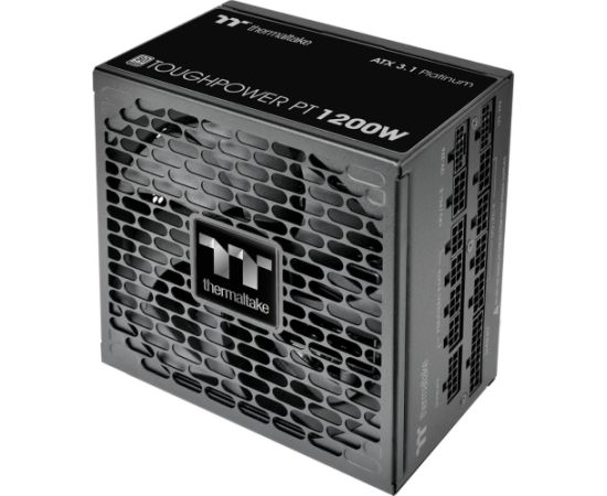Thermaltake Toughpower PT 1200W, PC power supply 1x 12 pin high power GPU, 5x PCIe, cable management, 1200 watts Datoru barošanas bloki