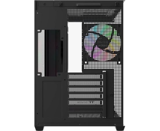 Thermaltake View 380 WS ARGB, Tower Case black/wood, Tempered Glass x 2, Wood Texture Datoru korpusi