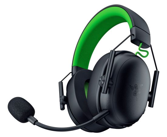 Razer BlackShark V3 X Hyperspeed for Xbox, gaming headset black/green, 2.4 GHz dongle, Bluetooth, USB Austiņas