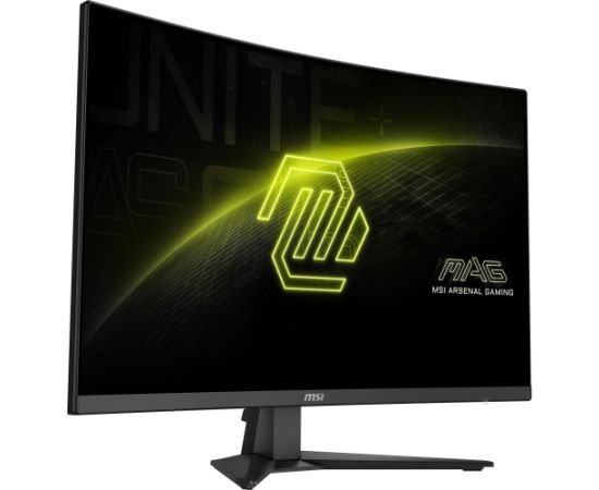 MSI MAG 321CQFDE E18, gaming monitor - 31.5 - black, WQHD, Rapid-VA, Curved, Adaptive-Sync, 180Hz panel Monitori