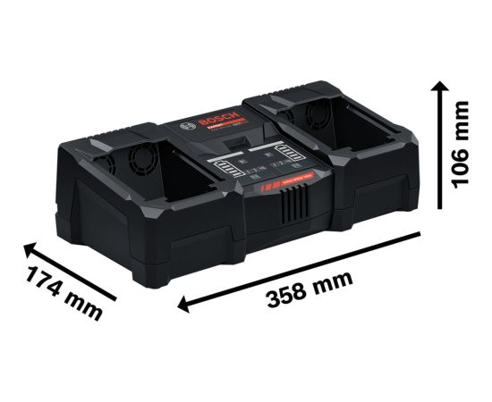 Bosch Professional Expert Fast Charger EXAL18V2-320 black, L-BOXX, AMPShare Alliance Новинки Для дома и сада 