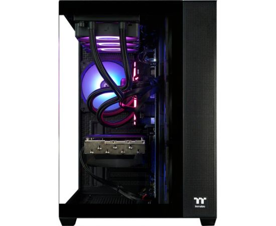 Thermaltake FTW RTX 5070 Ti Black, gaming PC black/transparent, Windows 11 Home Personālie datori