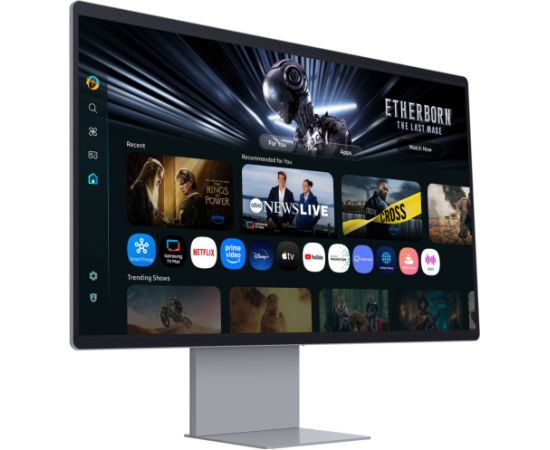 SAMSUNG S32FM900SU, OLED monitor - 32 - silver, UltraHD/4K, QD-OLED, G-Sync compatible, FreeSync, 165Hz panel Monitori