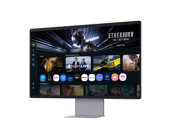 SAMSUNG S32FM900SU, OLED monitor - 32 - silver, UltraHD/4K, QD-OLED, G-Sync compatible, FreeSync, 165Hz panel Monitori