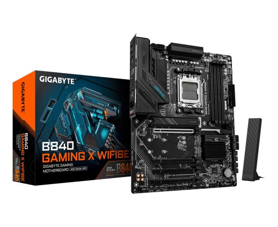 GIGABYTE B840 GAMING X WIFI6E, motherboard - Socket AM5 Mātes plates