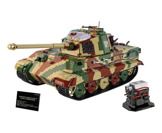 COBI Tiger II King Tiger, construction toy scale 1:12 Конструкторы