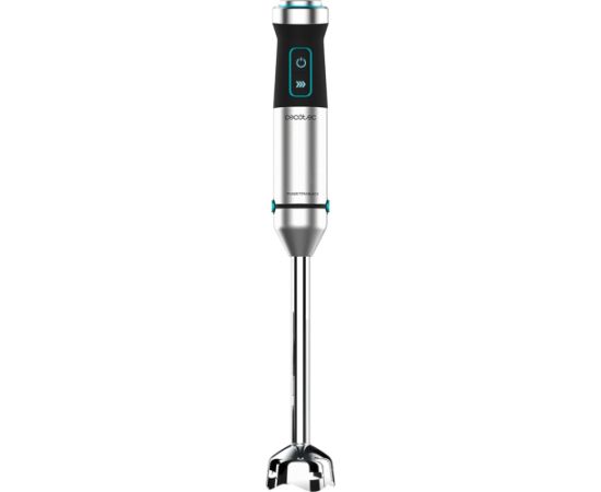 Cecotec Power TitanBlack 1500 XL hand blender, with stainless steel/black accessory set, 1500 watts, with chopper, spiralizer, potato masher, whisk Mikseri