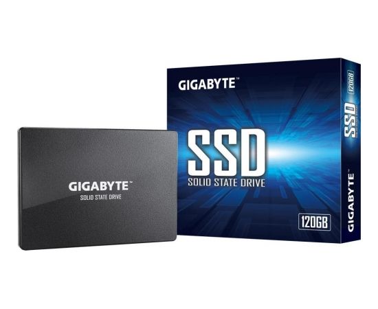 SSD | GIGABYTE | 120GB | SATA 3.0 | Write speed 280 MBytes/sec | Read speed 350 MBytes/sec | 2,5" | MTBF 2000000 hours | GP-GSTFS31120GNTD