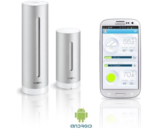 Netatmo meteo station black