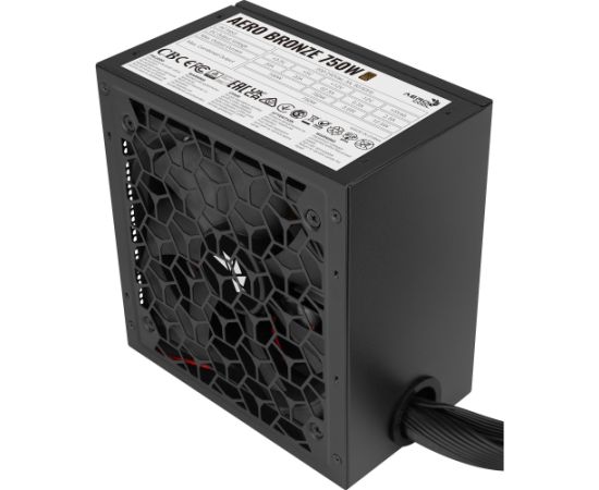 Aerocool AERO 750, PC power supply, black, 750 watts Блоки питания