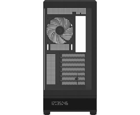 Aerocool P500B Digi-BK-v1, Tower Case, Black, Tempered Glass x 2 Datoru korpusi