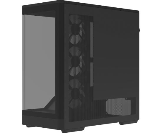 Aerocool P500A-BK-v1, Tower Case, Black, Tempered Glass x 2 Datoru korpusi