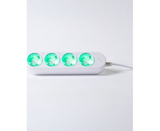 Shelly Power Strip 4 Gen4 white, 1.5 meter cable, with energy measurement Новинки Компьютерная техника