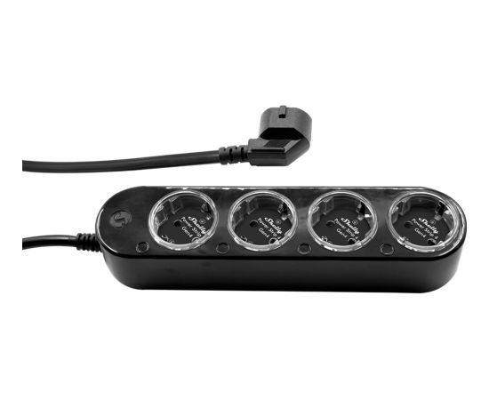 Shelly Power Strip 4 Gen4 black, 1.5 meter cable, with energy measurement Новинки Компьютерная техника