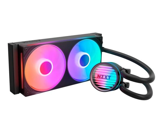 NZXT Kraken Core 240 RGB, water cooling black Procesoru dzesēšana