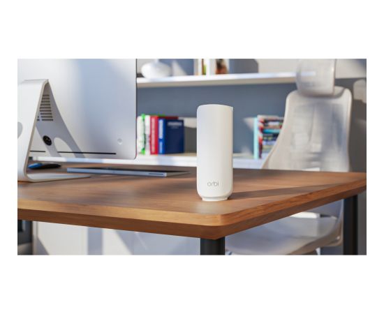 Netgear Orbi 370 Series Dual-Band WiFi 7 Mesh Pack of 2, Access Point White, 2 Access Points Access Points