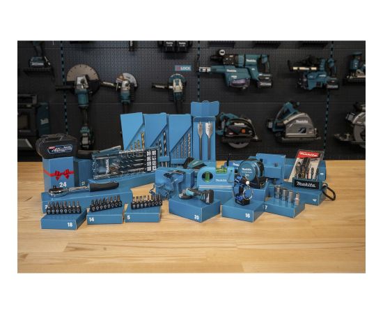 Makita Advent Calendar 2025, 78-piece tool set Аксессуары для инструментов