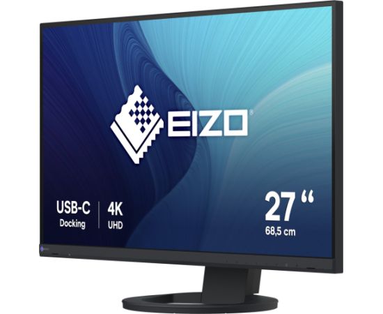 EIZO EV2740S FlexScan, LED monitor, - 27 - black, UltraHD/4K, IPS, USB-C, HDMI, DP, USB hub Monitori