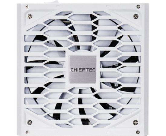 Chieftec Vega M 750W White, PC power supply white, 1x 12 pin high power GPU, 4x PCIe, cable management, 750 watts Datoru barošanas bloki