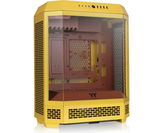 Thermaltake View 600 TG Butter Caramel, Full-Tower Case Yellow, Tempered Glass Datoru korpusi