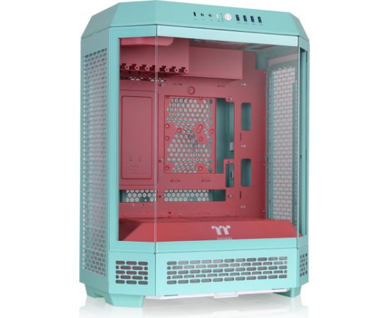 Thermaltake View 600 TG Mint Strawberry, Full-Tower Case mint/berry, Tempered Glass Datoru korpusi