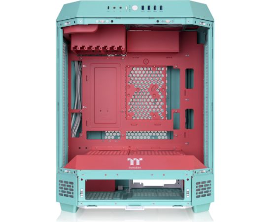 Thermaltake View 600 TG Mint Strawberry, Full-Tower Case mint/berry, Tempered Glass Datoru korpusi