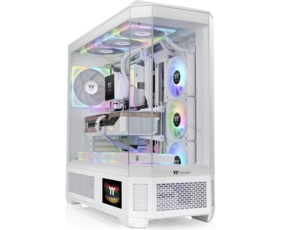 Thermaltake View 600 TG Snow, Big Tower Case White, Tempered Glass Datoru korpusi