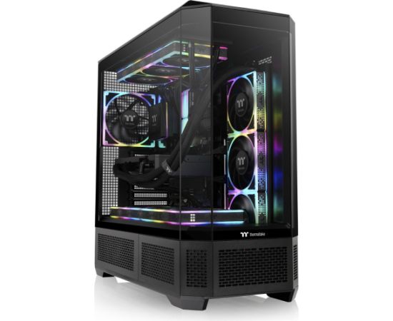 Thermaltake View 600 TG Black, Full-Tower Case Black, Tempered Glass Datoru korpusi
