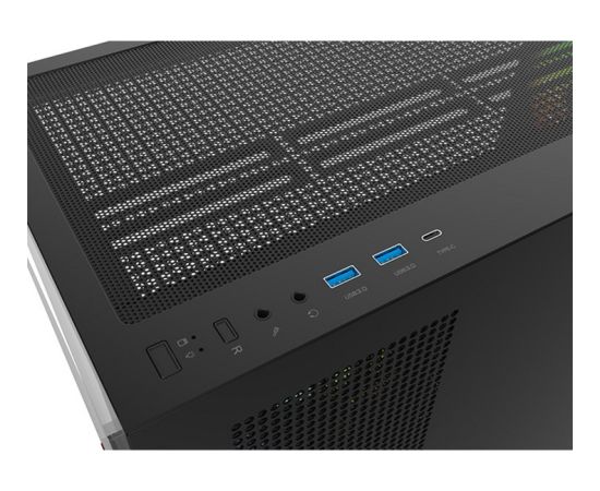 Thermaltake View 270 Plus WS ARGB, Tower case black/wood, tempered glass x 2, Wood structure Datoru korpusi