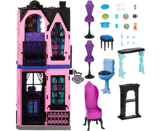 Mattel Barbie Monster High Boo-tique Hotel Playhouse Куклы и аксессуары