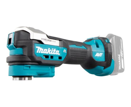 Makita DTM52ZJX2 cordless multi-tool, 18V + 33-piece accessories, blue/black, without battery and charger Мультипилы