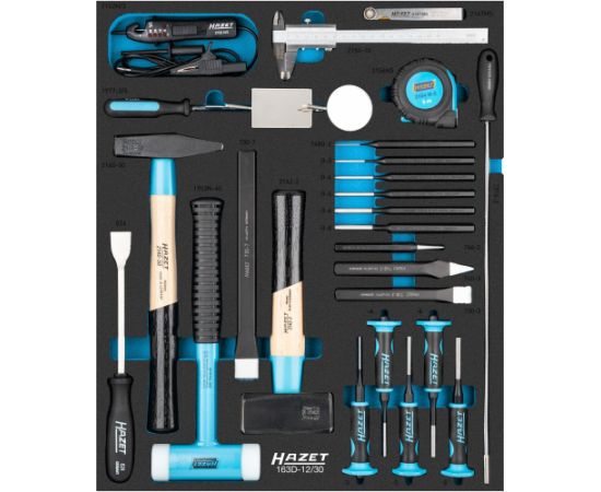 Hazet tool set 163D-12/30, size 1/2++ 30 pieces Новинки Для дома и сада 