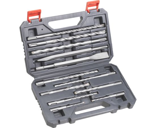 EINHELL Power X-Change cordless hammer drill TE-HD 18 Li, 18 Volt red/black, Li-Ion battery 4.0 Ah Plus, with drill and chisel set Новинки Для дома и сада 