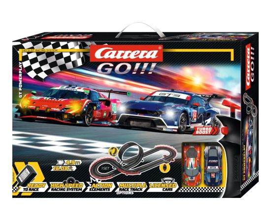 Carrera GO!!! GT Powerplay, racetrack Новости - Детские товары