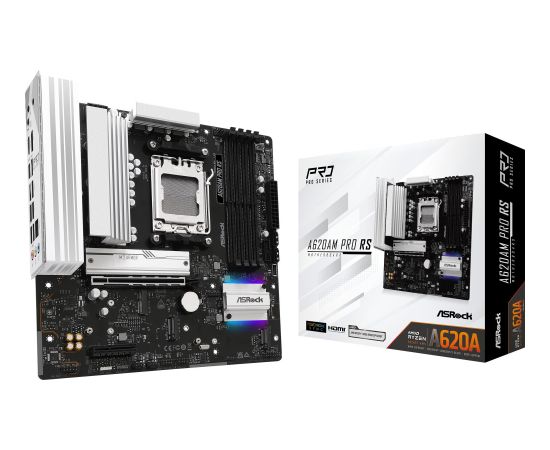 ASRock A620AM PRO RS - Socket AM5 - motherboard Mātes plates