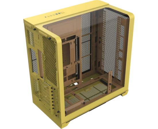 Thermaltake View 390 Air, tower case yellow, tempered glass Datoru korpusi